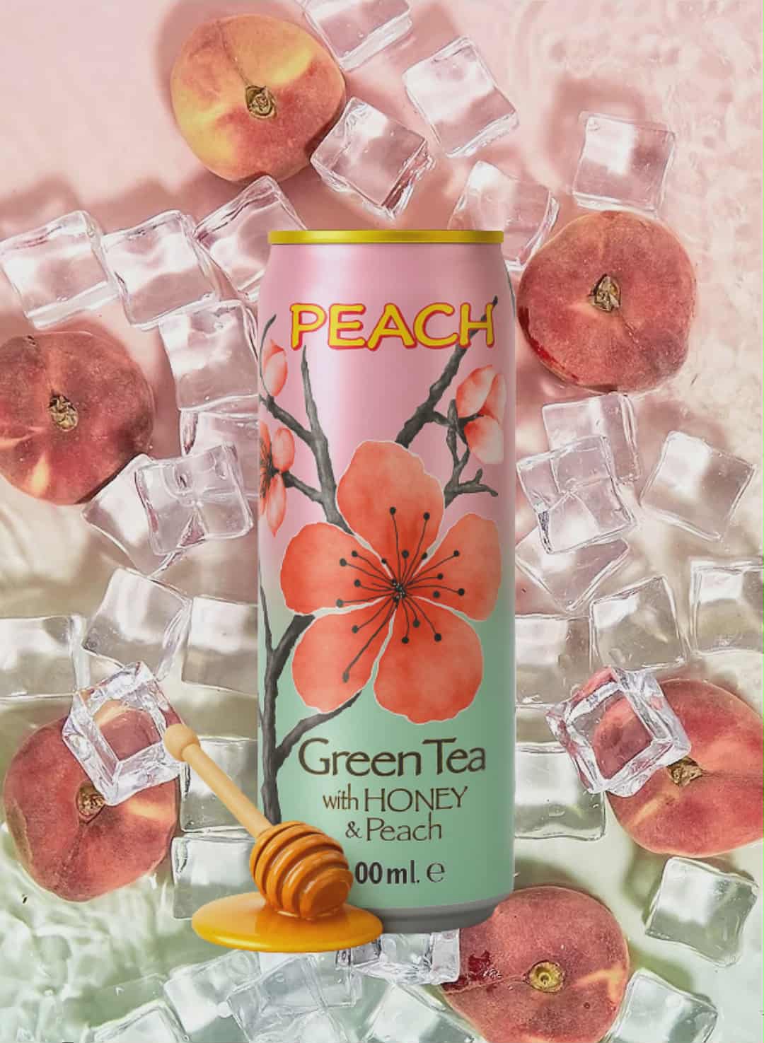 Arizona Green Tea with Honey & Peach 500 ml