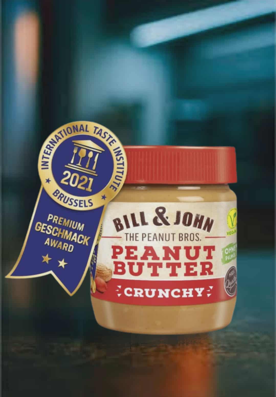 Bill & John Peanut Butter Crunchy 350 Gr