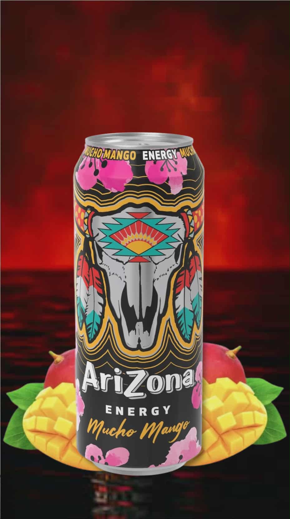 Arizona Energy Drink Mucho Mango 500 ml