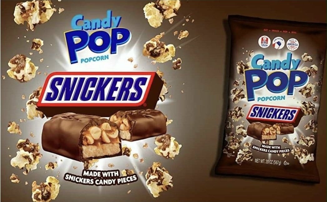 Candy Pop Snickers Popcorn 149 Gr