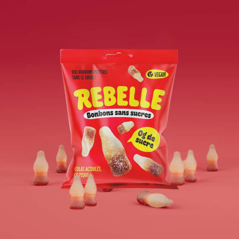 Rebelle Bonbons Cola 50 Gr