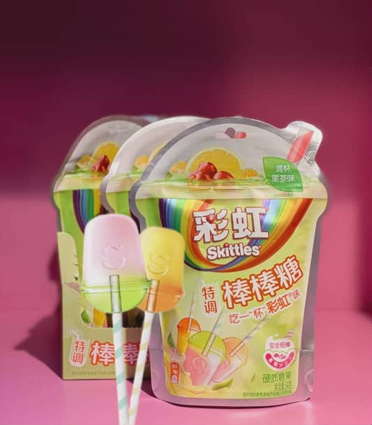 Skittles Lollipop Fruits Tea 50 Gr