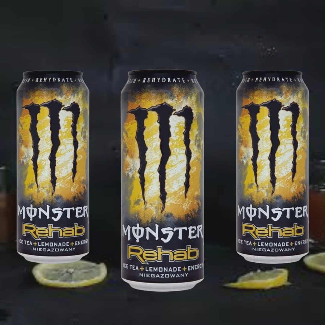 Monster Rehab Lemon 500 ml