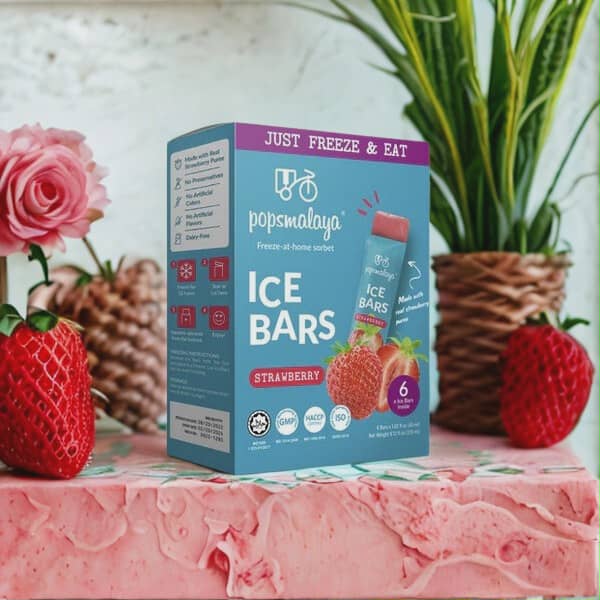 Pops Malaya Sorbet Strawberry 270 ml