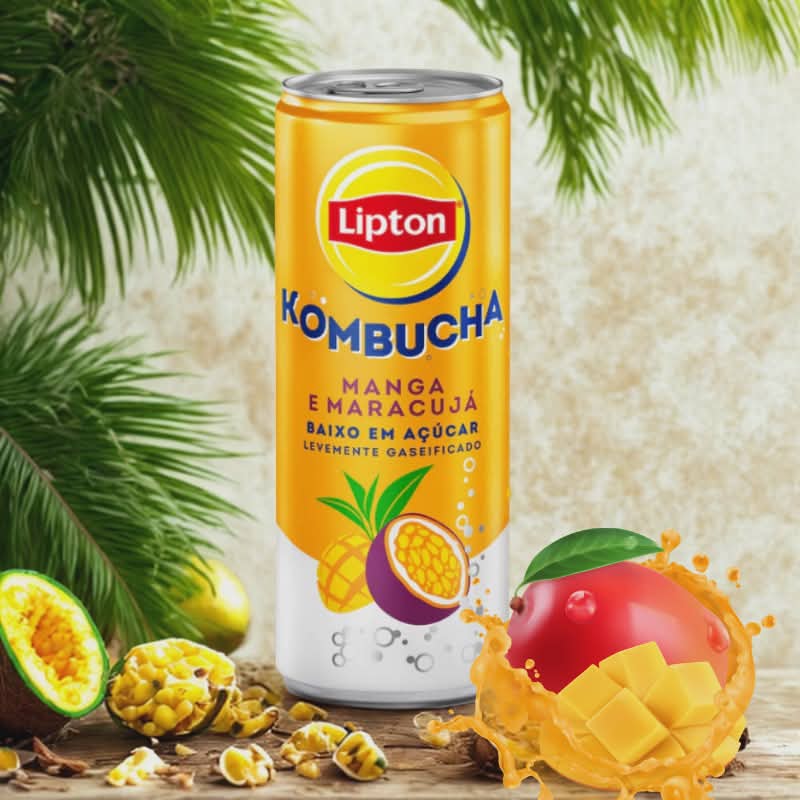 Kombucha Manga E Maracuja 330ml