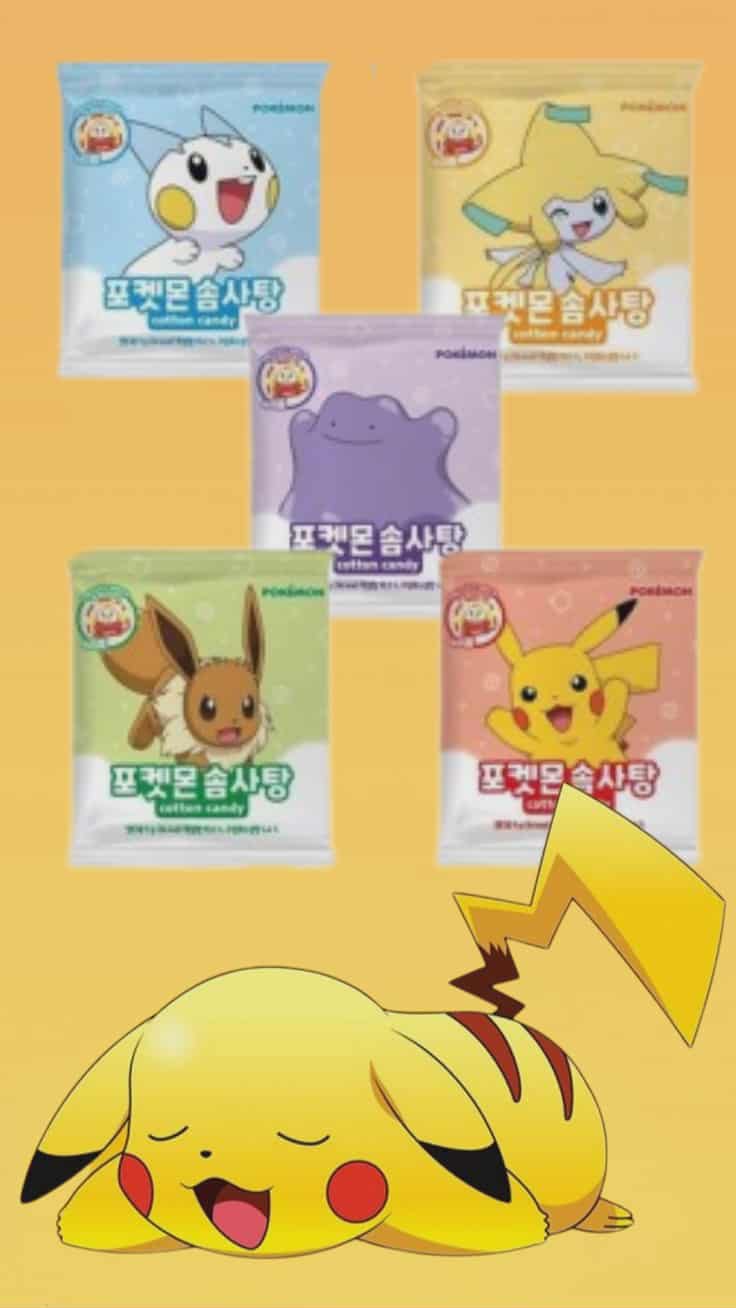 Pokemon Cotton Candy 9 Gr