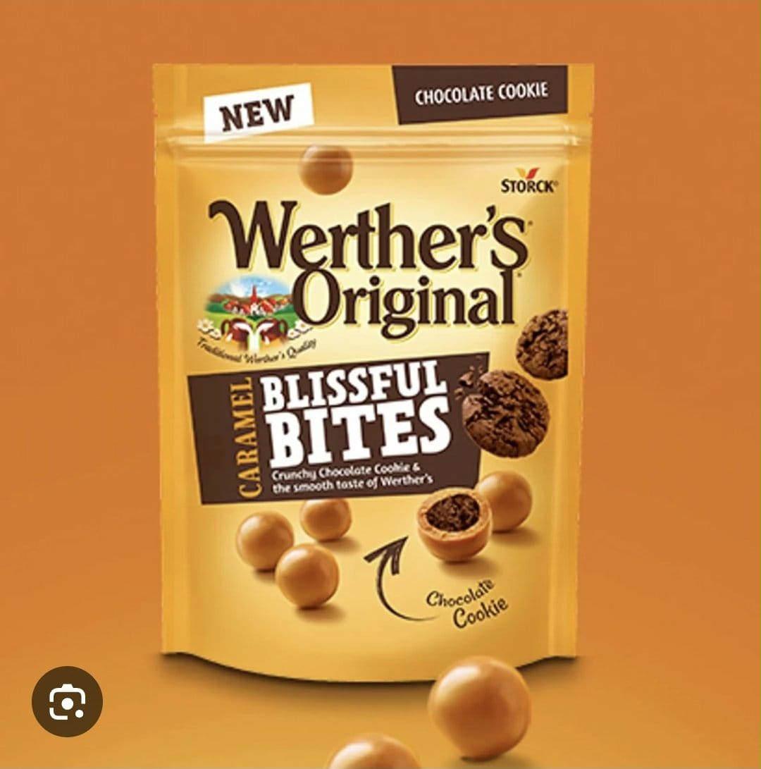 Caramel Bites Cookie Werther's Original 140 Gr