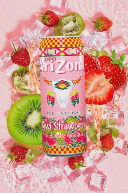Arizona Cowboy Kiwi Strawberry 500 ml