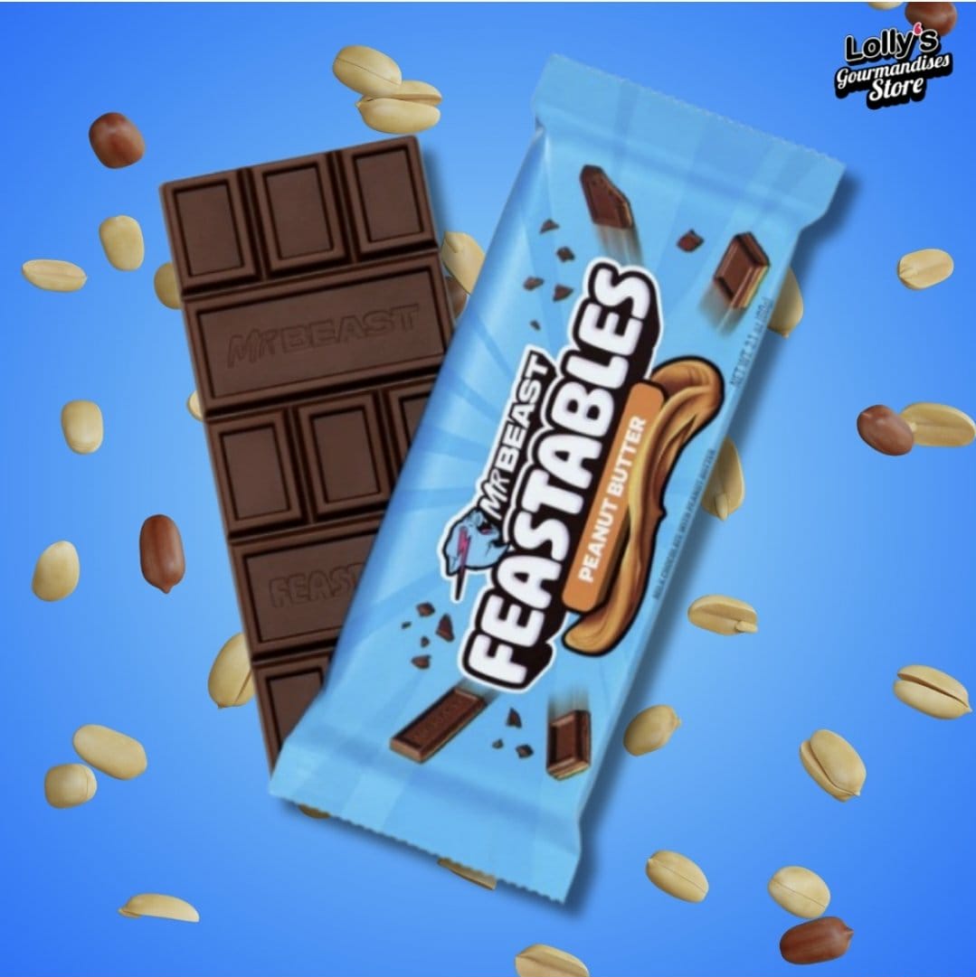 Mr Beast Feastables Peanut Butter 60 Gr