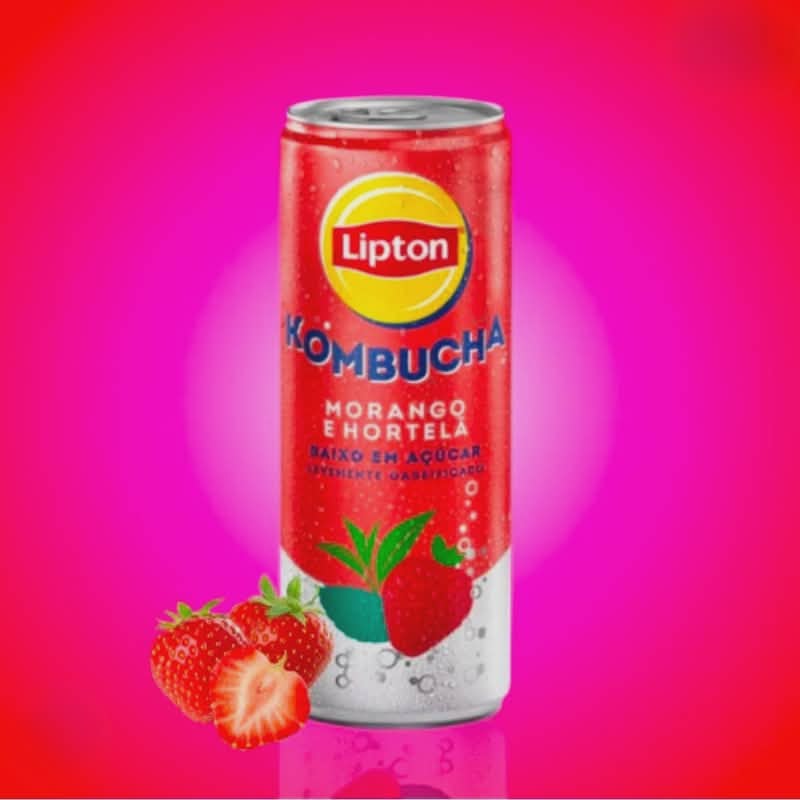 Kombucha Morango Ehortela 330ml