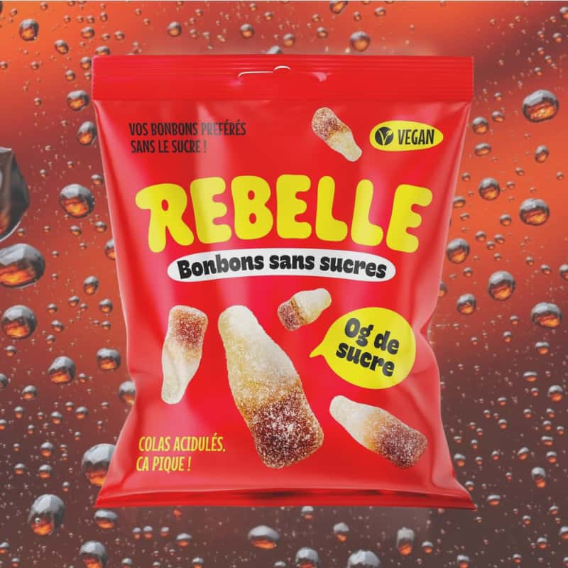 Rebelle Bonbons Cola 50 Gr