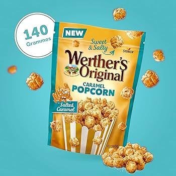 Pop Corn Werther's Original Salted Caramel 140 Gr