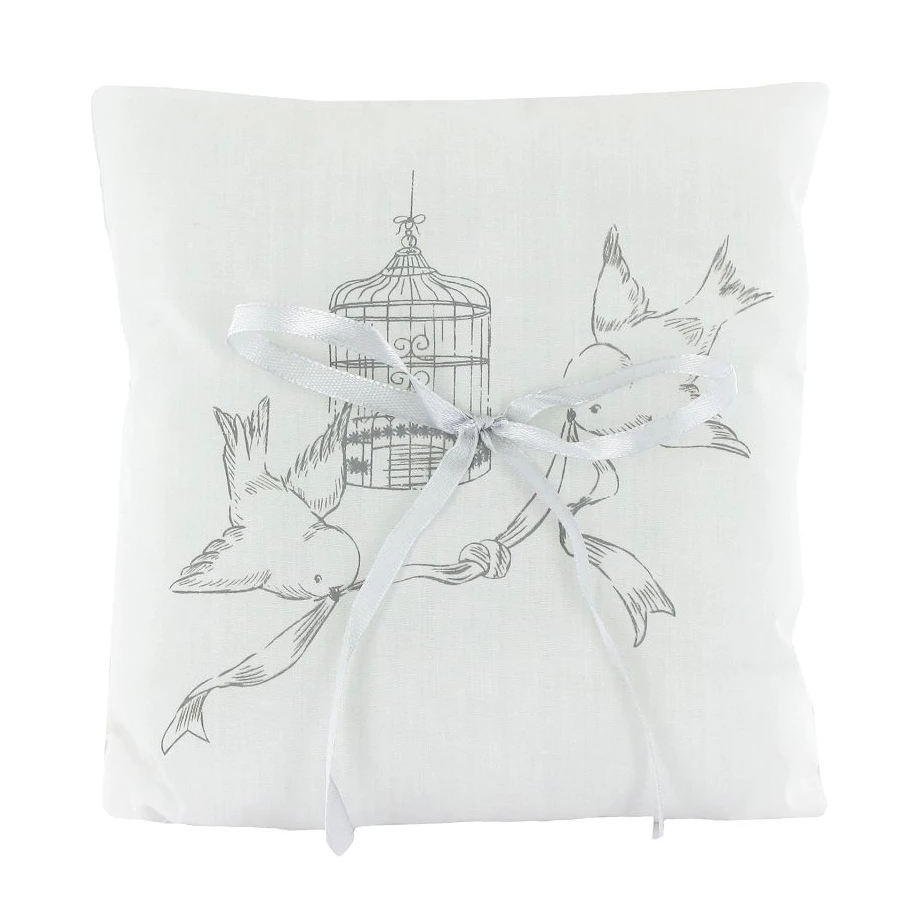 Coussin porte-alliances Oiseaux du Bonheur - pièce