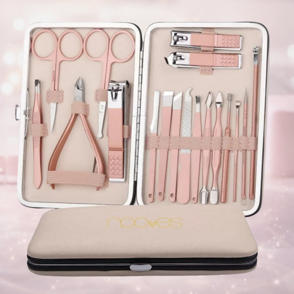 Kit de manucure professionnel 18 pièces