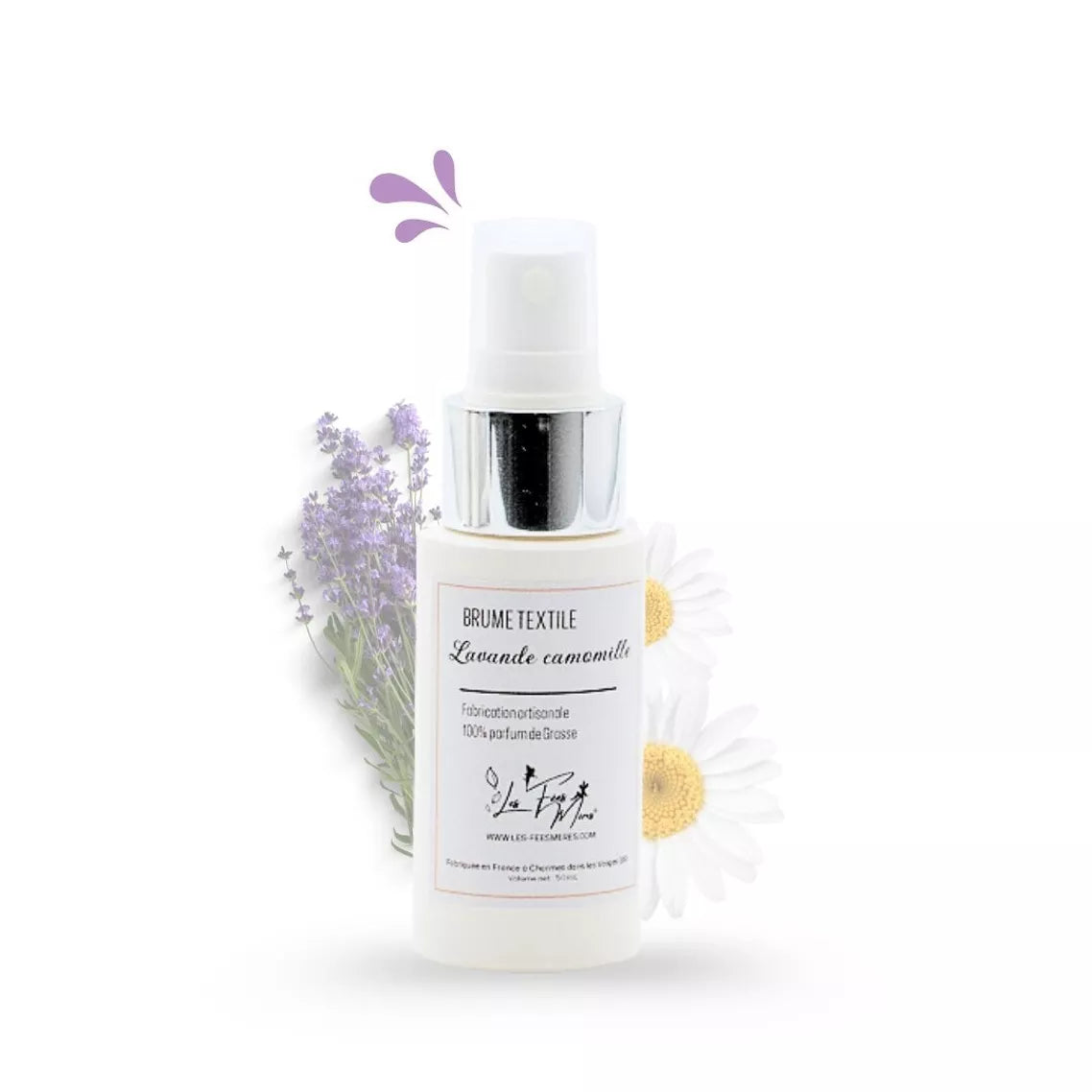 Brume textile lavande camomille