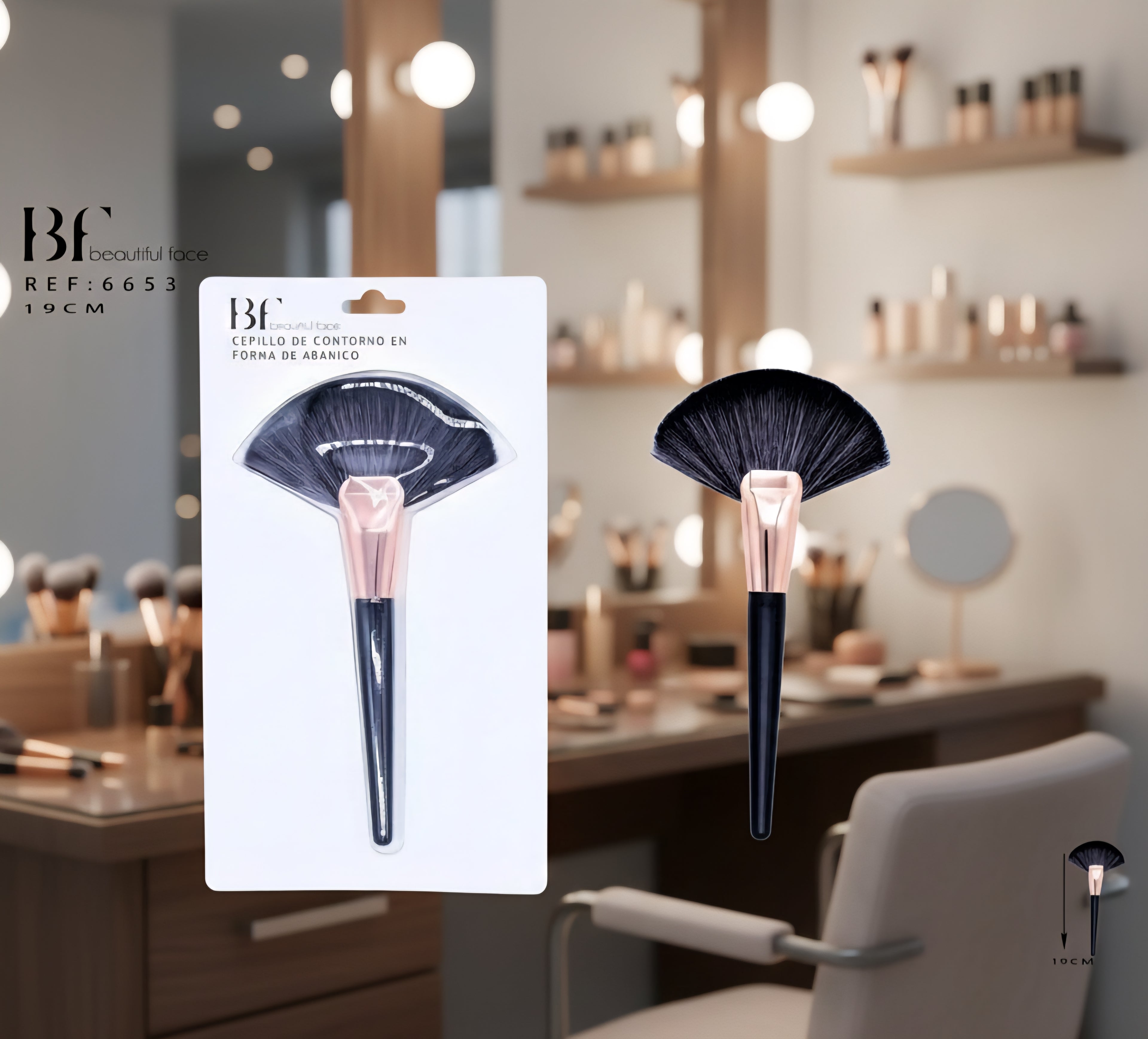 PINCEAU MAQUILLAGE CONTOUR 19CM