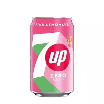 7UP Limonade rose 24x330ML