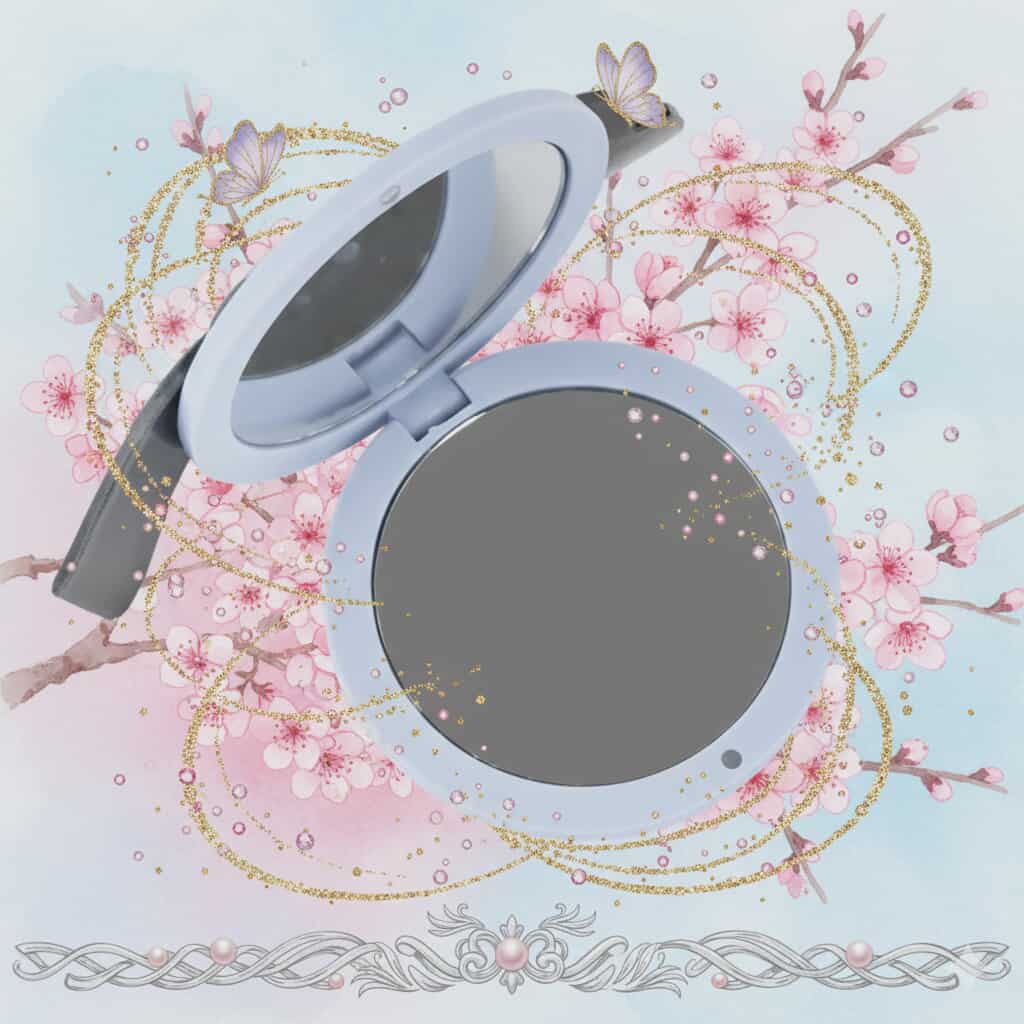 Miroir de maquillage 3D Disney Lilo et Stitch,