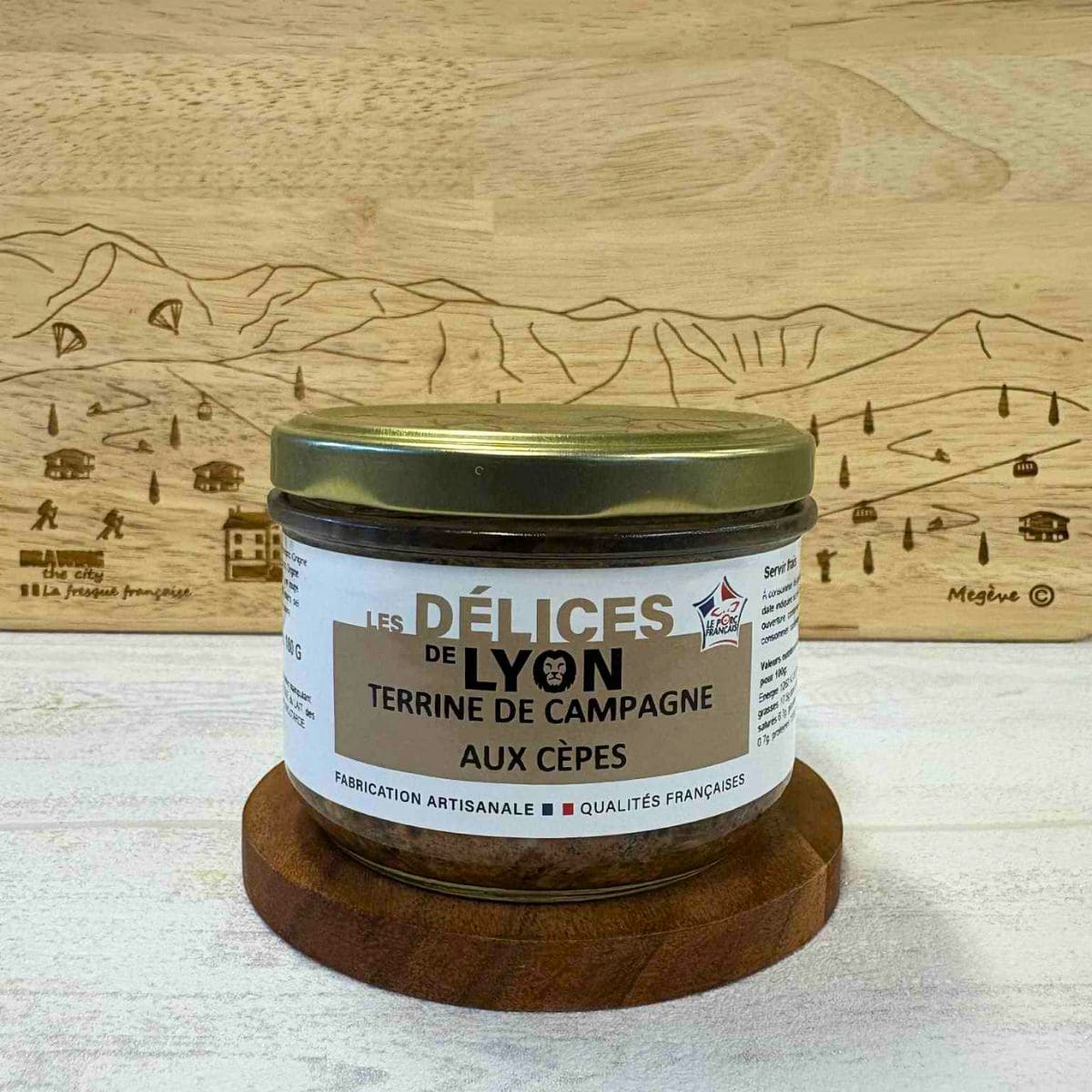 Terrine de campagnes aux cèpes