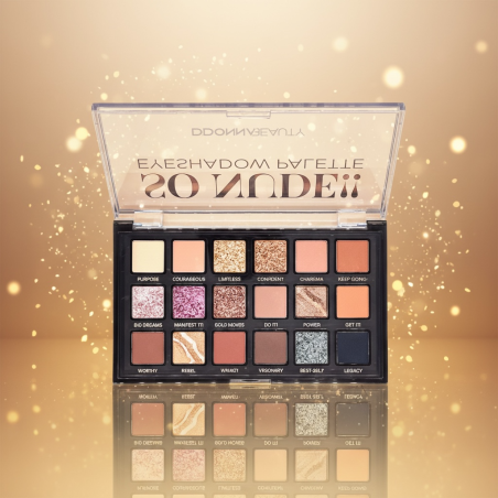 Palette Fards à Paupières D’Donna So Nude 18 Couleurs - D'Donna