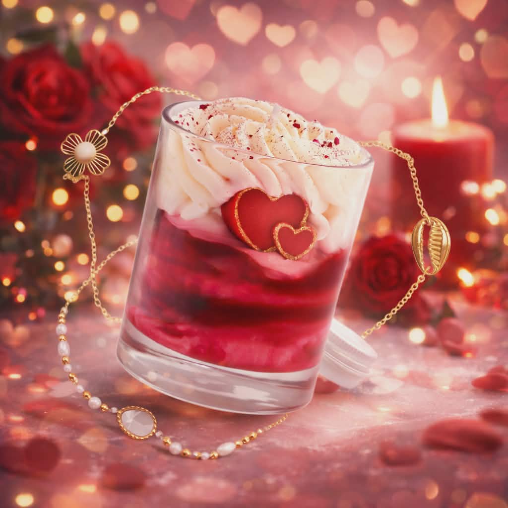 Bougie bijou jasmin ambré