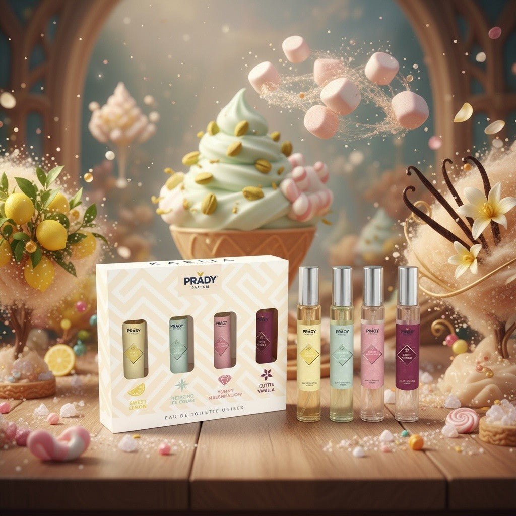 Coffret parfum découverte kaelia 4 pièces - Prady