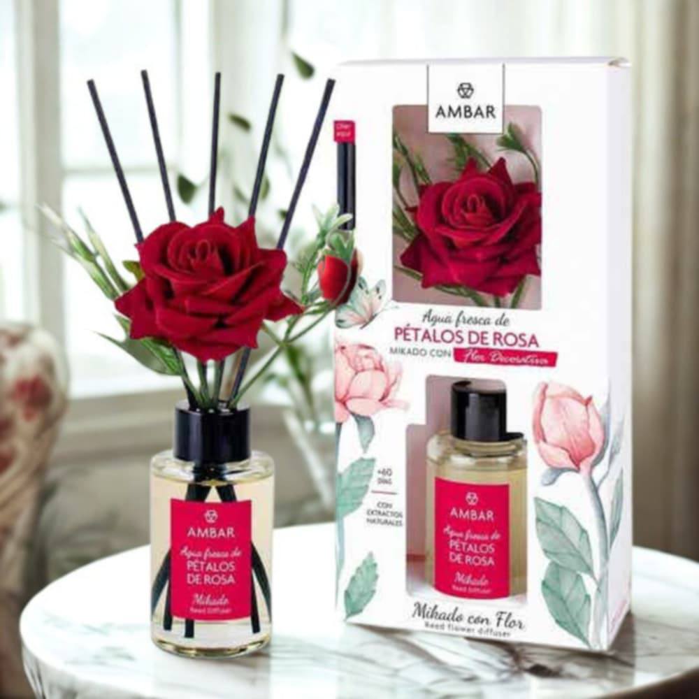 Mikado Eau Fraîche Pétales de Rose 75ml - Ambar