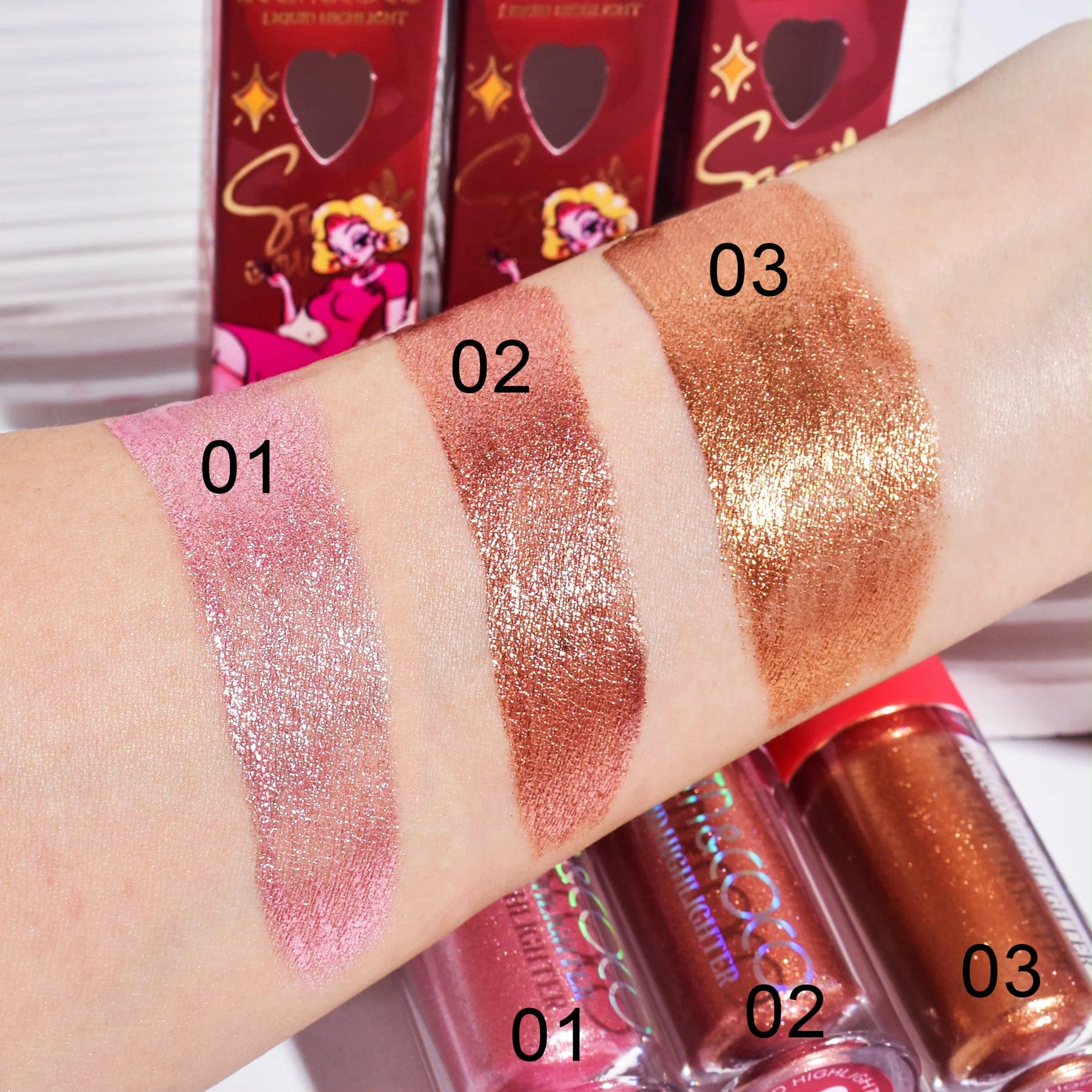 COLOR LIQUID HIGHLIGHTER SPICY GIRL KEVIN & COCO KC240326