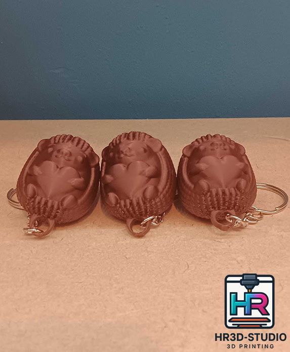 Porte clefs hérisson