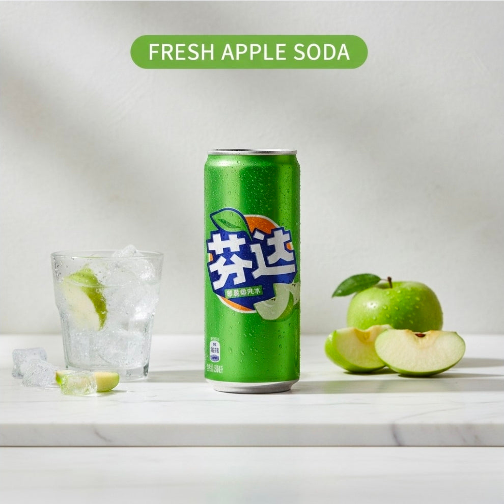 Fanta China Green Apple 330 ml