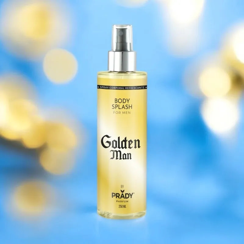 BRUME CORPS ET CHEVEUX GOLDEN MAN 250ML - PRADY