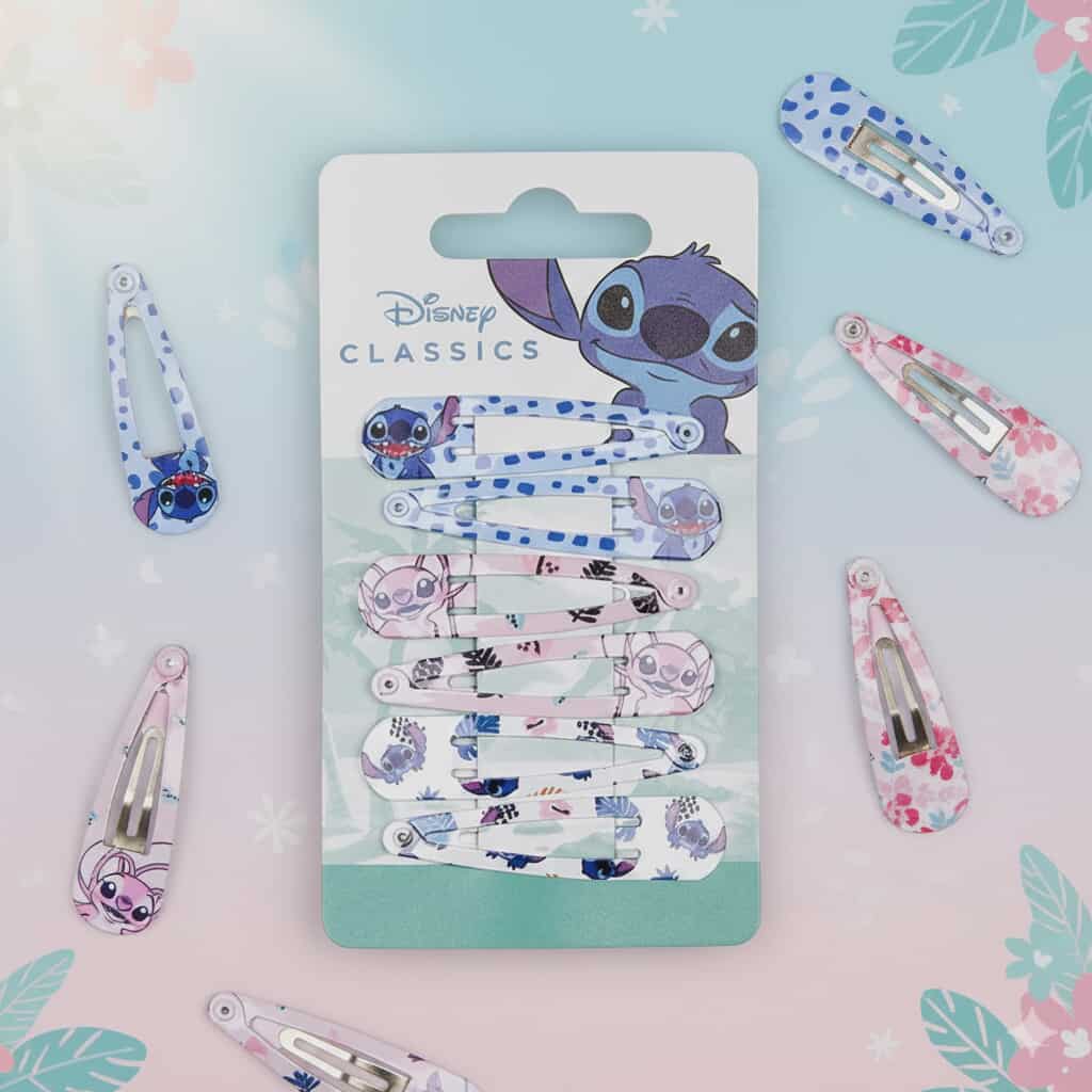 Ensemble de 6 pinces à cheveux Disney Lilo et Stitch, Aliens