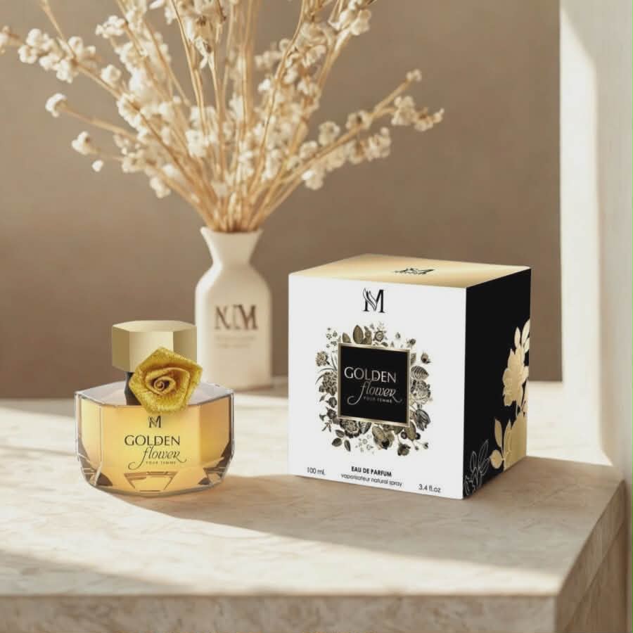 EAU DE PARFUM GOLDEN FLOWER POUR FEMME 100ML. MIRAGE BRANDS