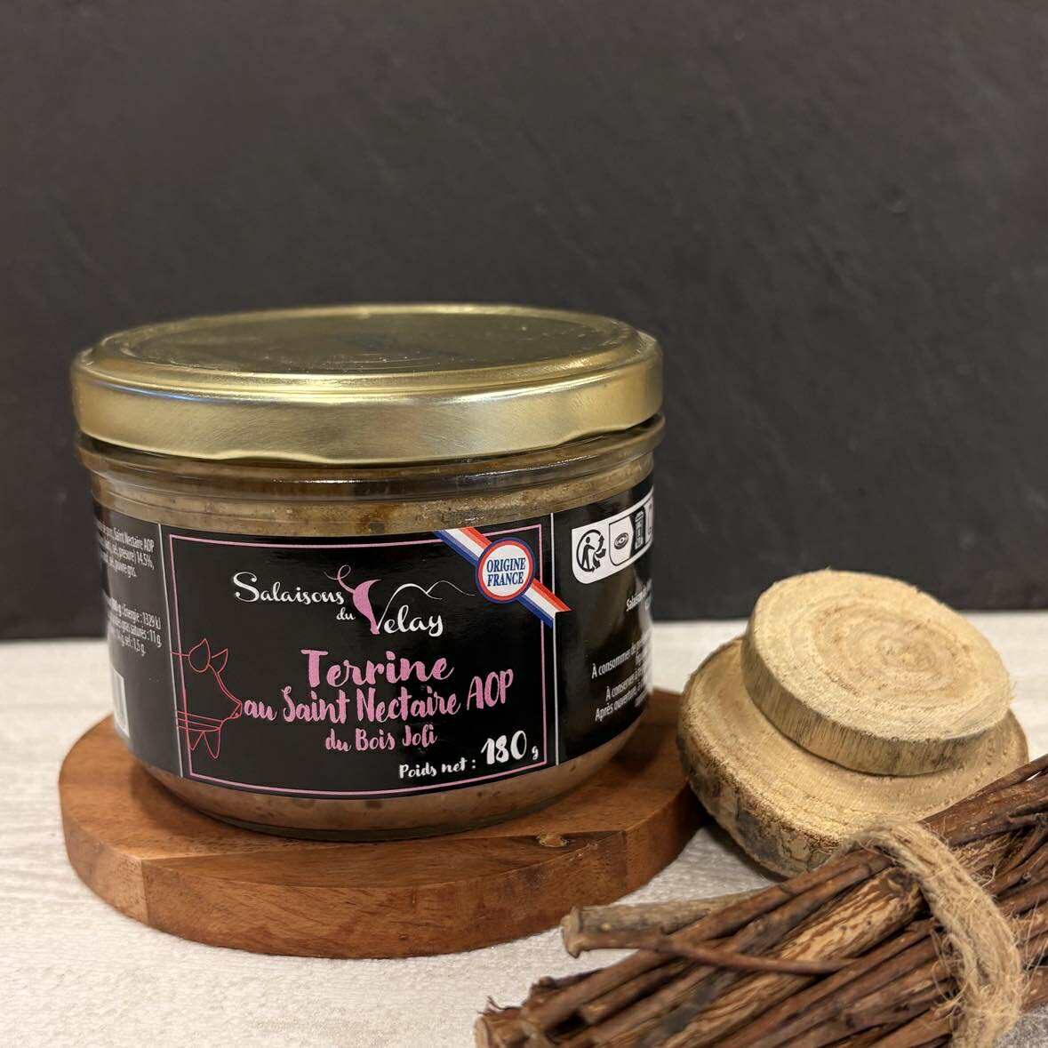 Terrine au Saint-Nectaire du bois joli AOP