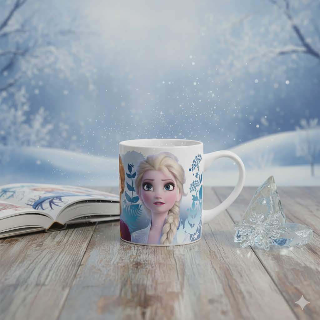 Mug en porcelaine Disney La Reine des Neiges Nuages 235 ml