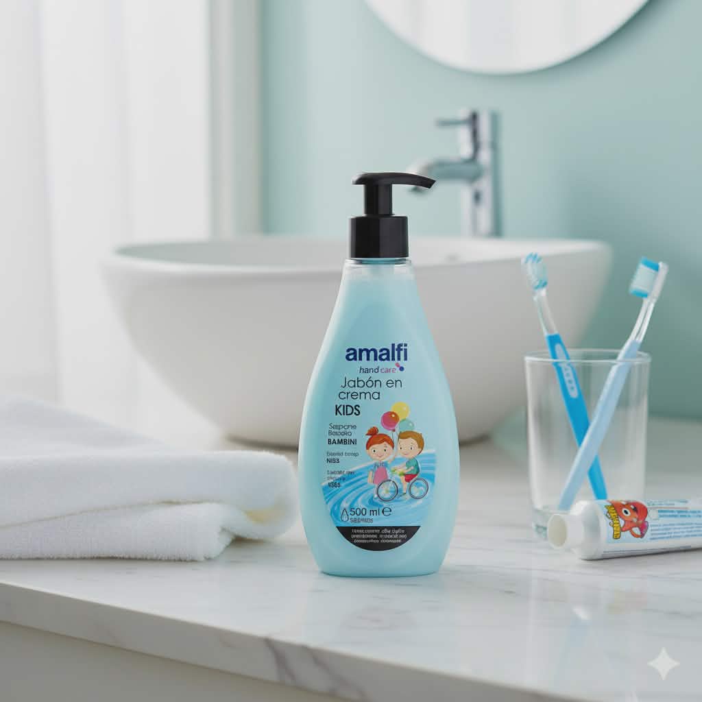 SAVON À LA CRÈME KIDS 500ML. AMALFI