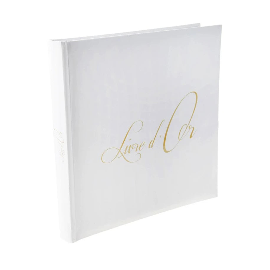 Livre d'or Lettres en OR - pièce