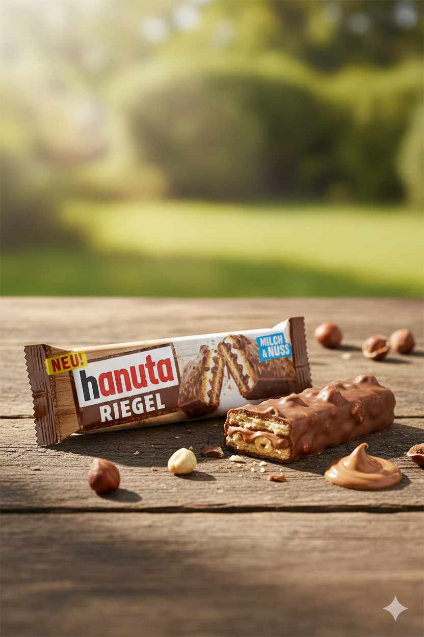 Ferrero Hanuta Riegel 34,5 Gr