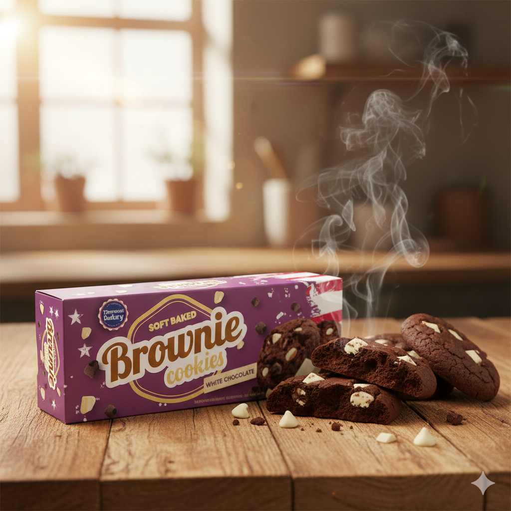 Cookies Brownie Classic White 106 Gr