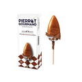 Sucettes plates Pierrot Gourmand au caramel - Etui de 10