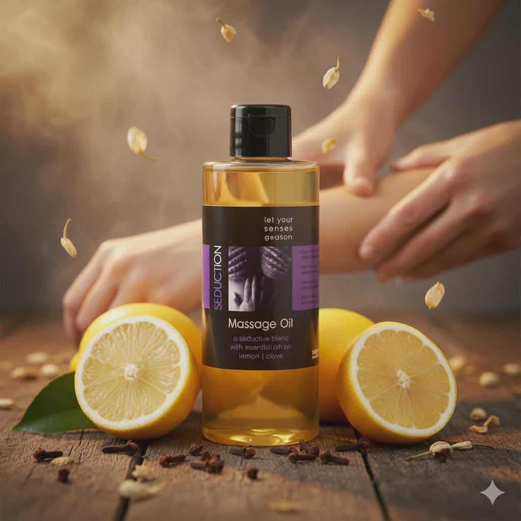Huile de massage 200ml LOVE PLAY , Séduction