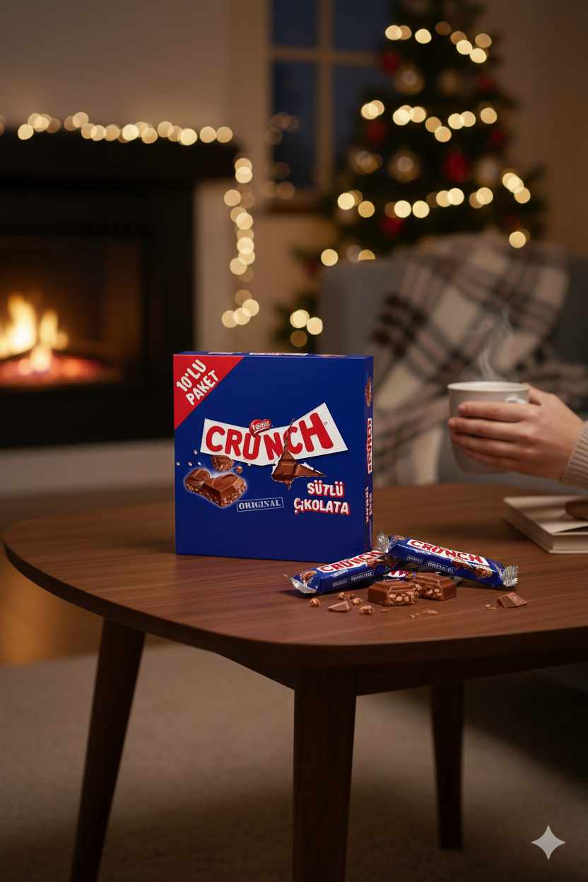 Nestlé Crunch 31,5 Gr vendu a l'unité d'une barre