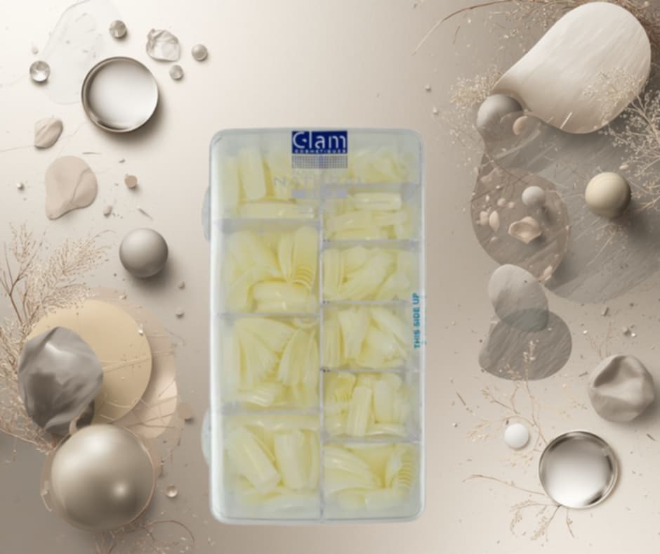 Glam Cosmetiques - Faux ongles natural - 500 pcs