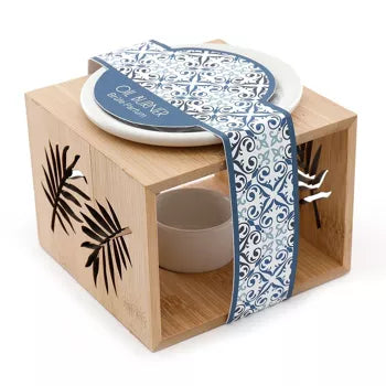 Brûleur à huile en bambou Serenity