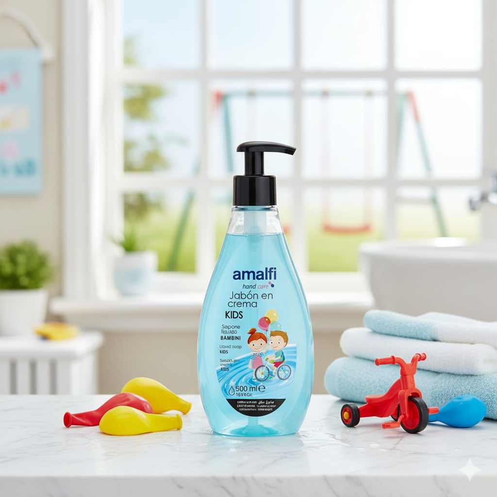 SAVON À LA CRÈME KIDS 500ML. AMALFI