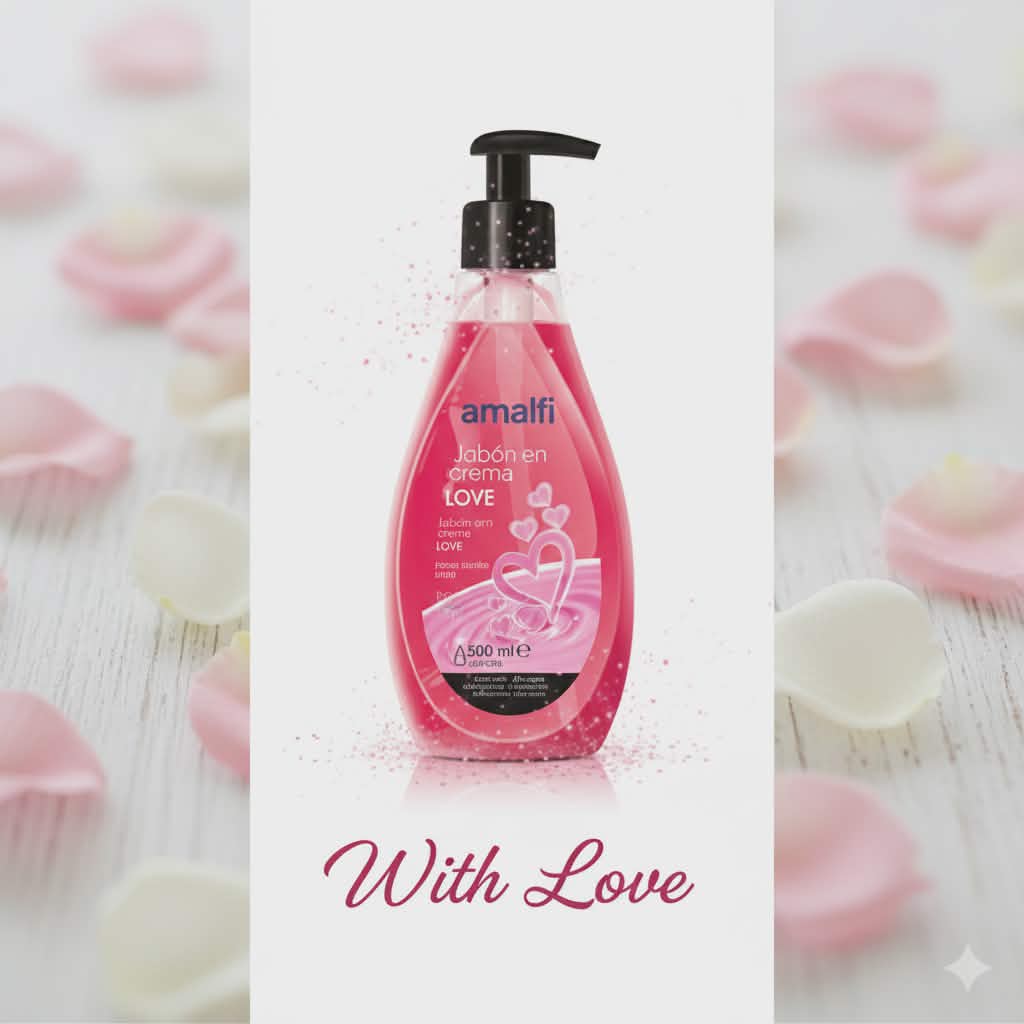 SAVON MAINS LIQUID LOVE 500ML. AMALFI