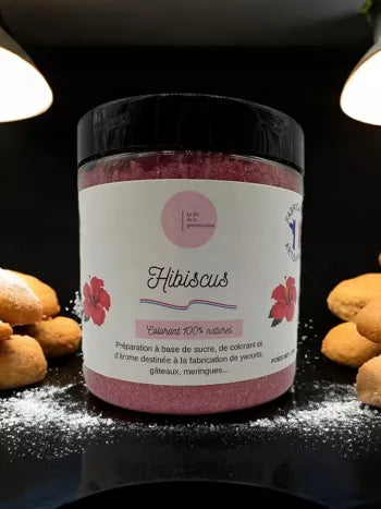 Sucre aromatisé Hibiscus