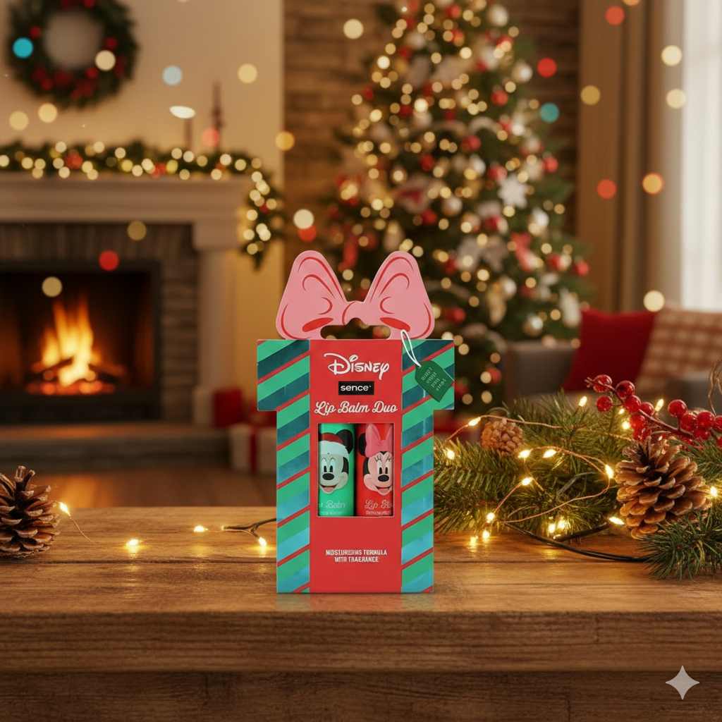 Baume à Lèvres Disney Sence – Mickey & Minnie Mouse Duo (2 x 4,3 g)