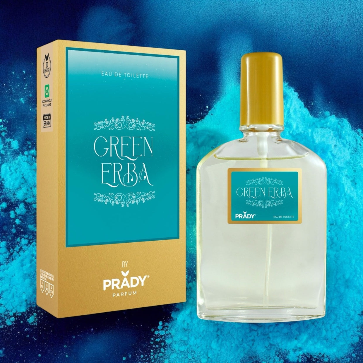 Eau de Toilette Green Herba 90ml - Prady