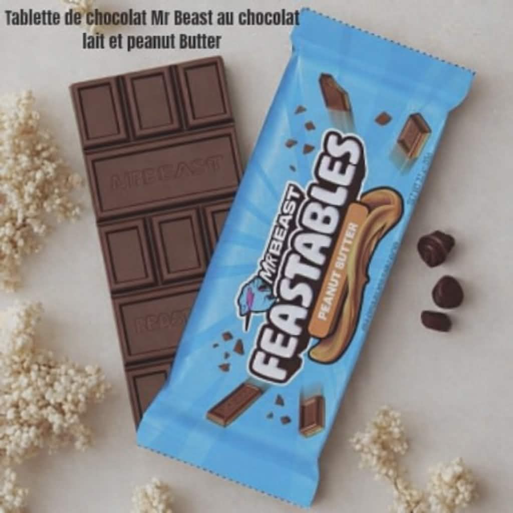 Mr Beast Feastables Peanut Butter 60 Gr